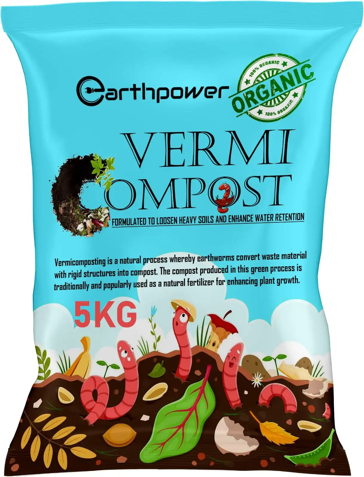 Earth Power Vermicompost 5kg