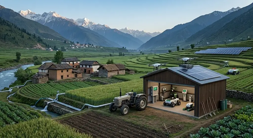 Paddy and Crop Fields
